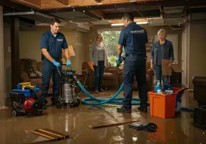 Basement Water Extraction and Removal Techniques process in Wakeman, OH